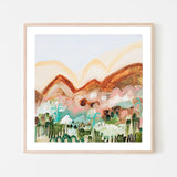 Bushland Framed Print 70x70cm