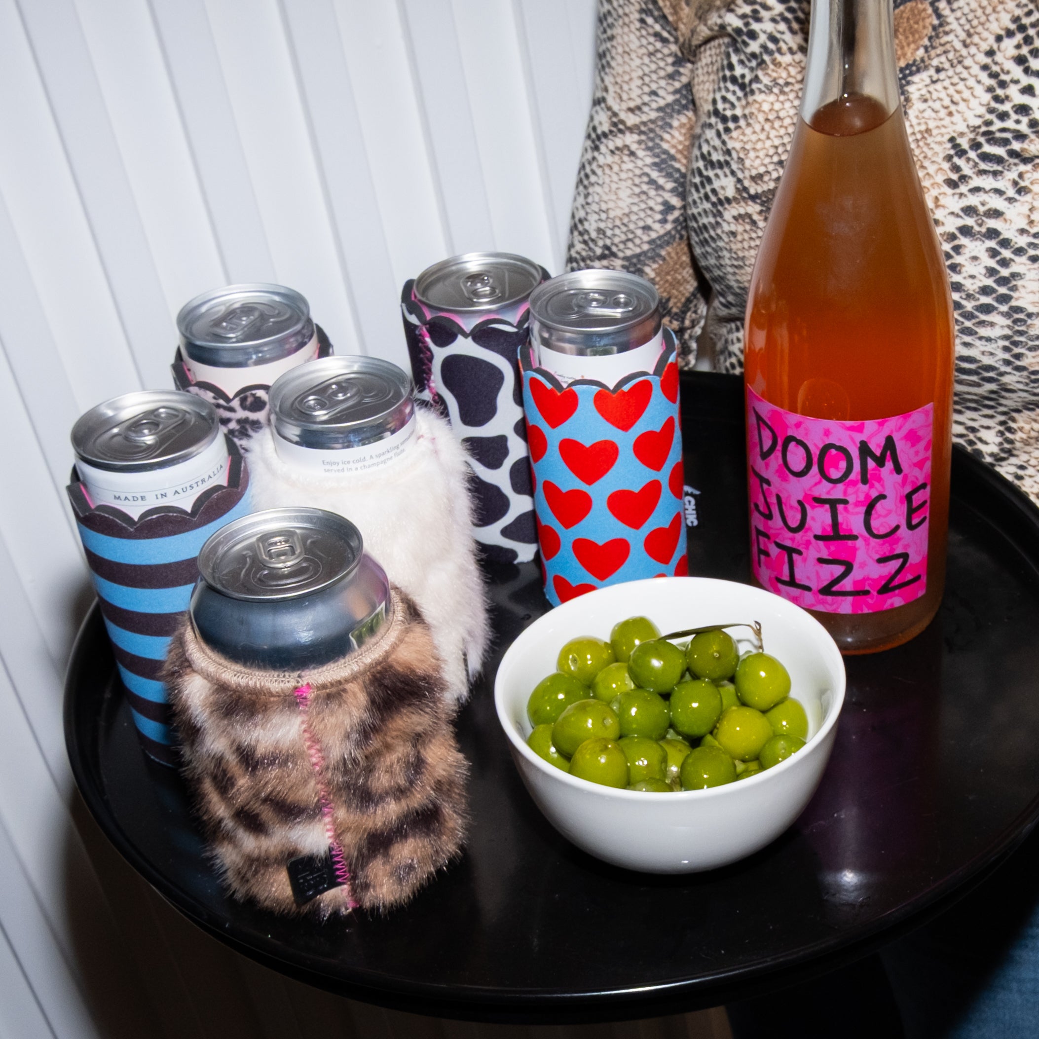 Chic Sips | Can Sleeve (Standard) - Porter