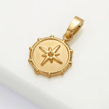 Zafino | Compass Charm - Gold