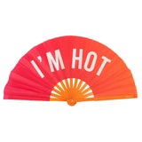 Fisura | I'm Hot XXL Fan - Pink & Orange Gradient