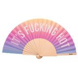 Fisura | It's Fucking Hot Fan - Rainbow Gradient