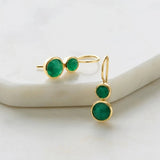 Zafino | Mindi Earring - Beryl Emerald