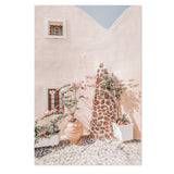 Old Stone Wall Canvas Print 70x100cm