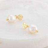 Zafino | Penny Pearl Earring - Gold