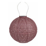Lumiz | Round 30cm Solar Lantern - Copper