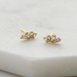 Zafino | Rue Stud - Gold