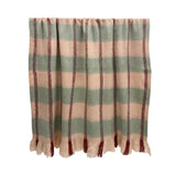Sheena Wool Blend Throw 125x150cm - Nude