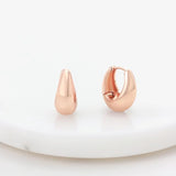 Zafino | Steph Hoop Large - Rose Gold