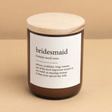 The Commonfolk | Dictionary Candle - Bridesmaid