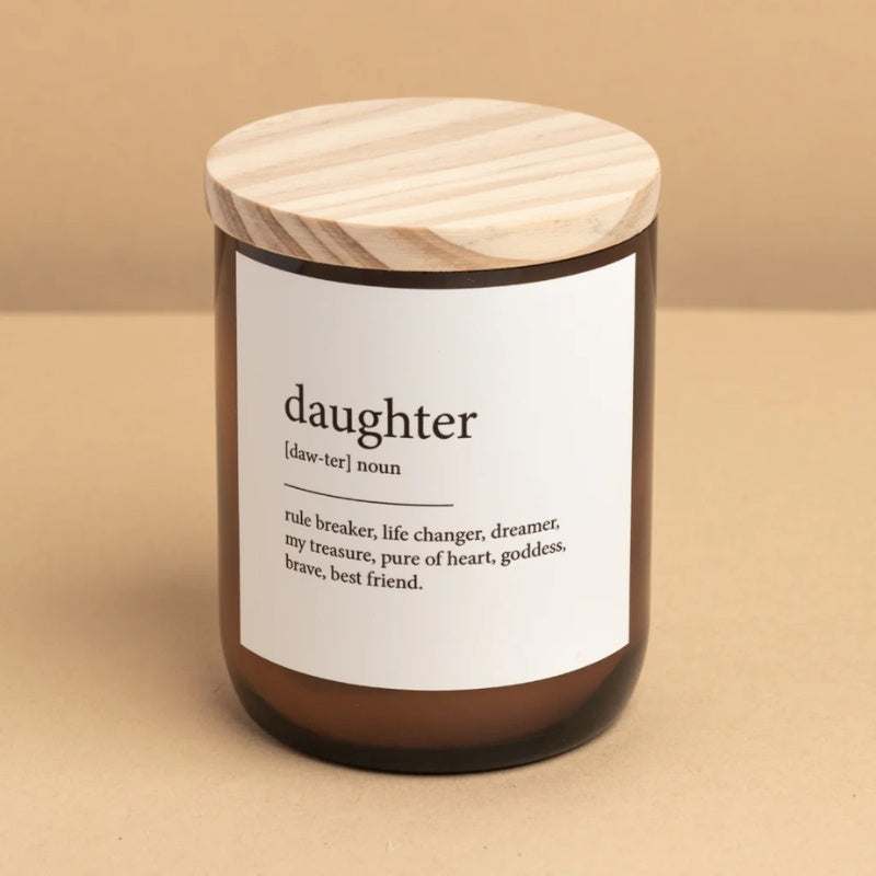 Dictionary Candle - Daughter