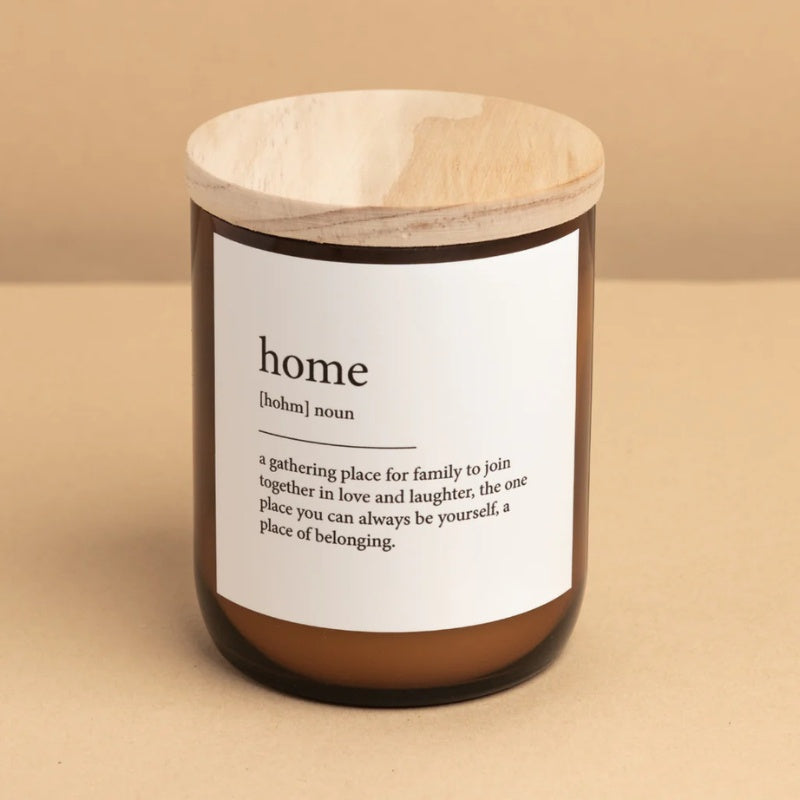 Dictionary Candle - Home