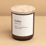 The Commonfolk | Dictionary Candle - Hubby