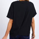 Foxwood | Huntleigh Oversized Tee - Black