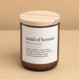 Dictionary Candle - Maid Of Honour