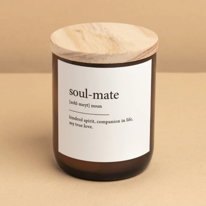 Dictionary Candle - Soul-Mate