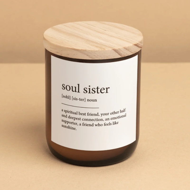 Dictionary Candle - Soul Sister
