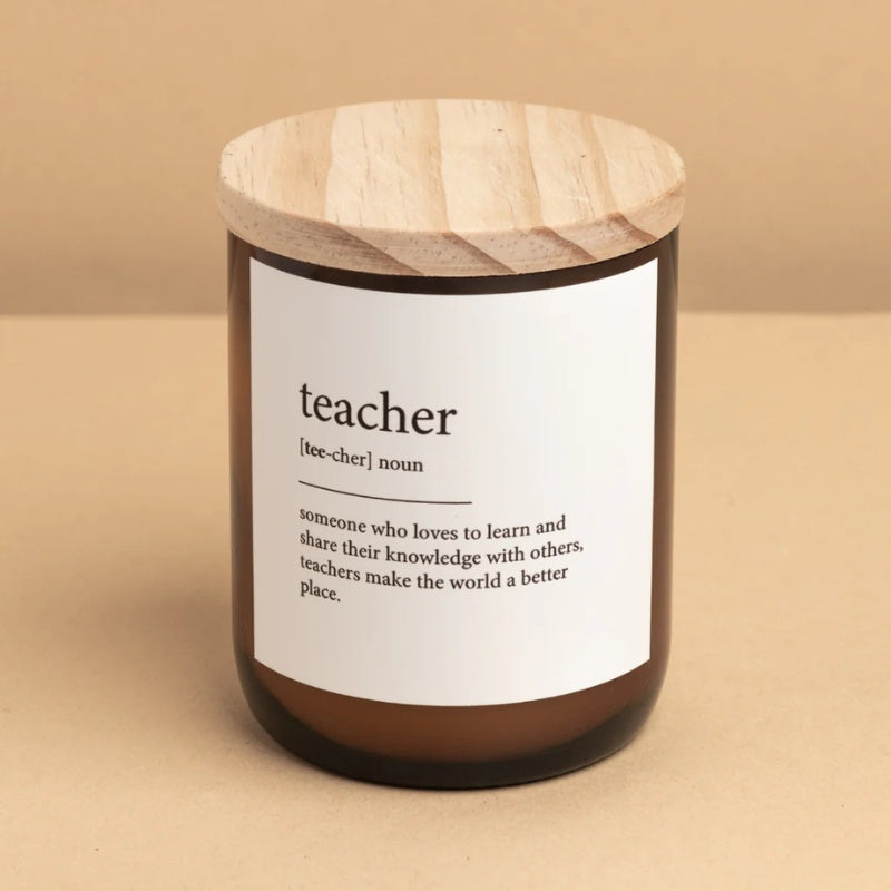 Dictionary Candle - Teacher