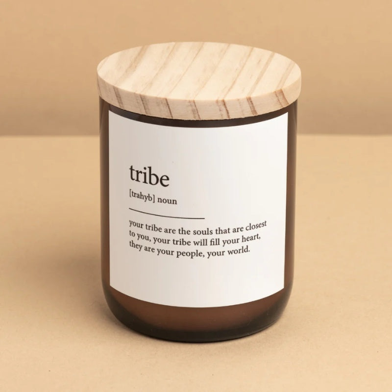 Dictionary Candle - Tribe