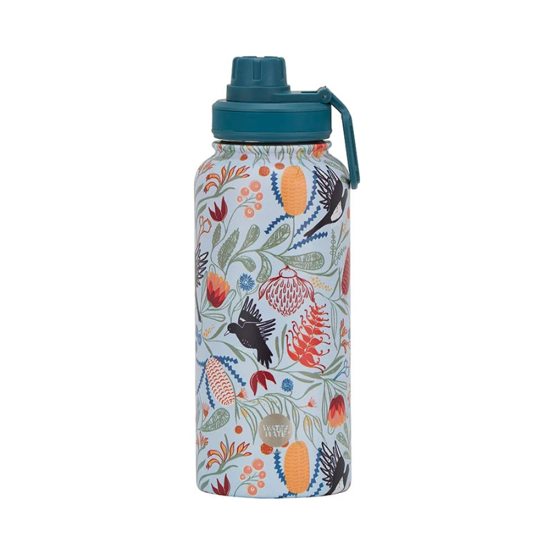 Annabel Trends | Watermate Drink Bottle 950ml - Magpie Floral
