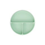 Annabel Trends | Silicone Suction Divided Plate - Moss