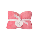 Coral Luxe Velvet Heat Pillow