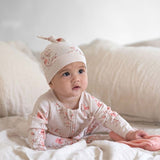 Rustic Rose Baby Beanie