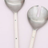 Indigo Love Collectors | Scout Salad Servers - Cream