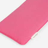 Coral Luxe Velvet Heat Pillow