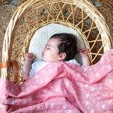 Blush Nature Muslin Wrap