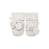 Toshi | Organic Booties Marley - Pebble