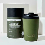 CAMINO Stainless Steel Reusable Cup 340ml - Khaki
