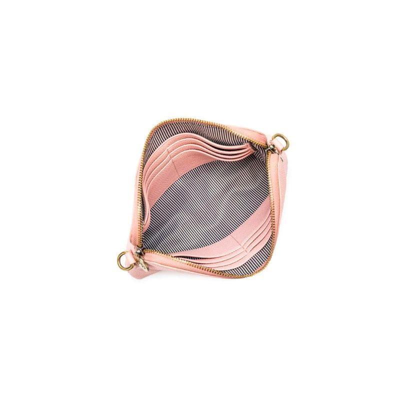 Black Caviar Designs | Kiara Crossbody/Clutch - Pink