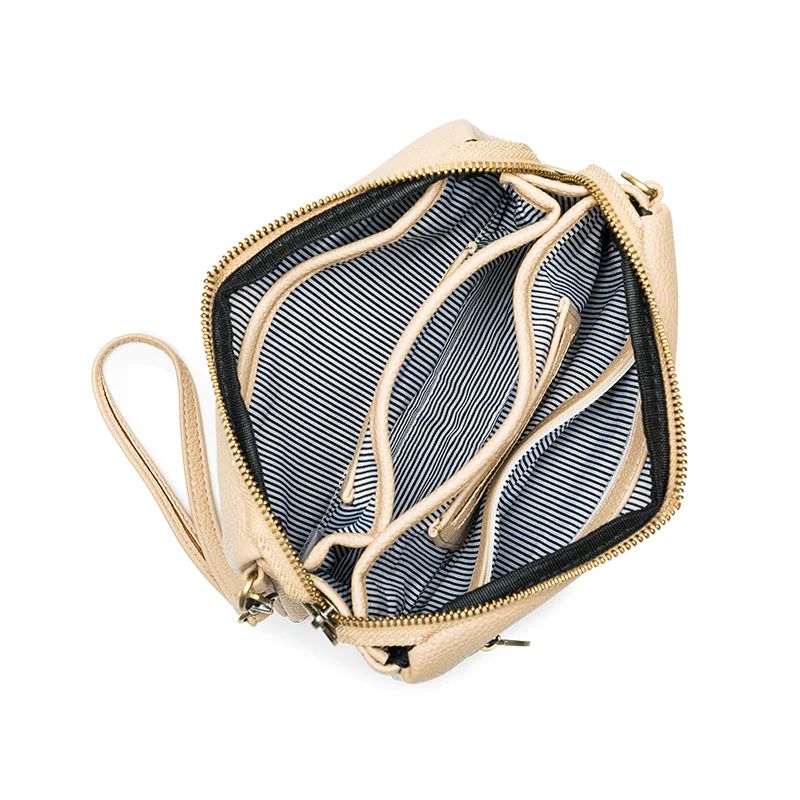 Black Caviar Designs | Linen Stella Crossbody/Clutch Bag