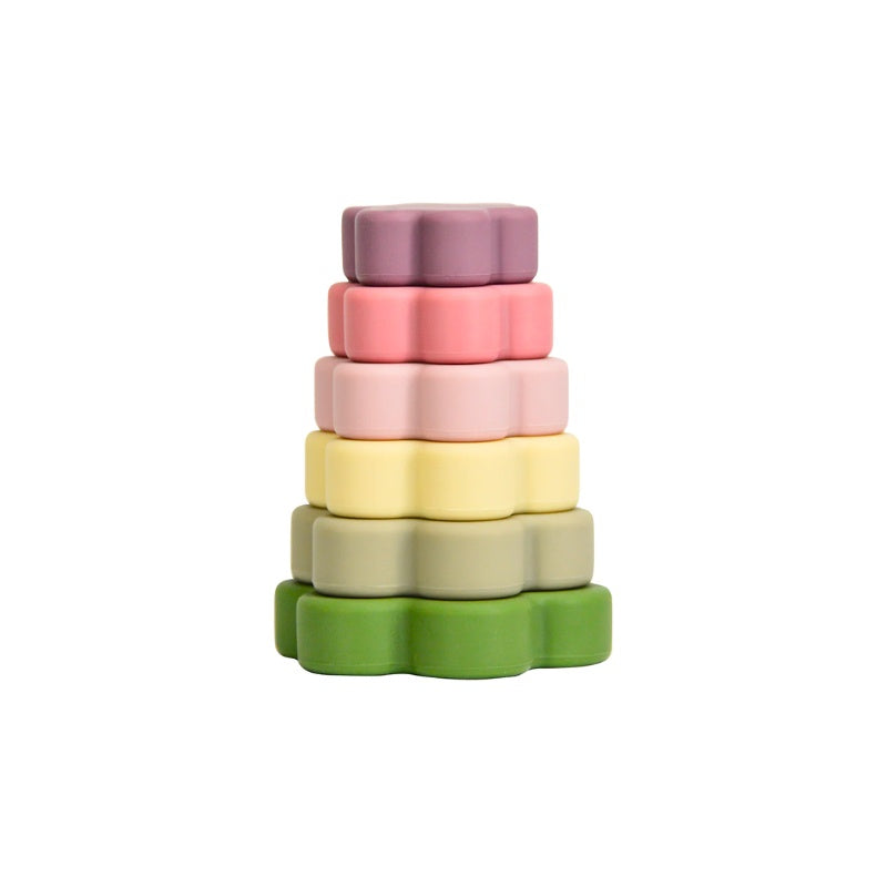 Annabel Trends | Silicone Stackable Toy - Flower