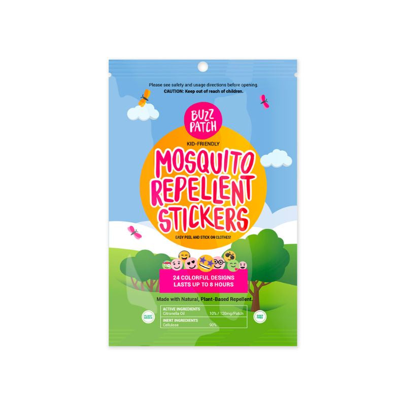 The Natural Patch Co | Buzz Patch Mosquito Repellent Stickers 24pk
