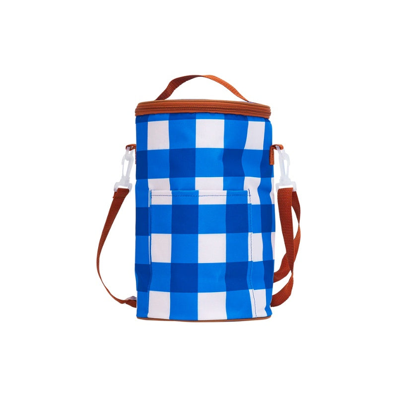 Annabel Trends | Picnic Cooler Bag Barrel - Cobalt Check