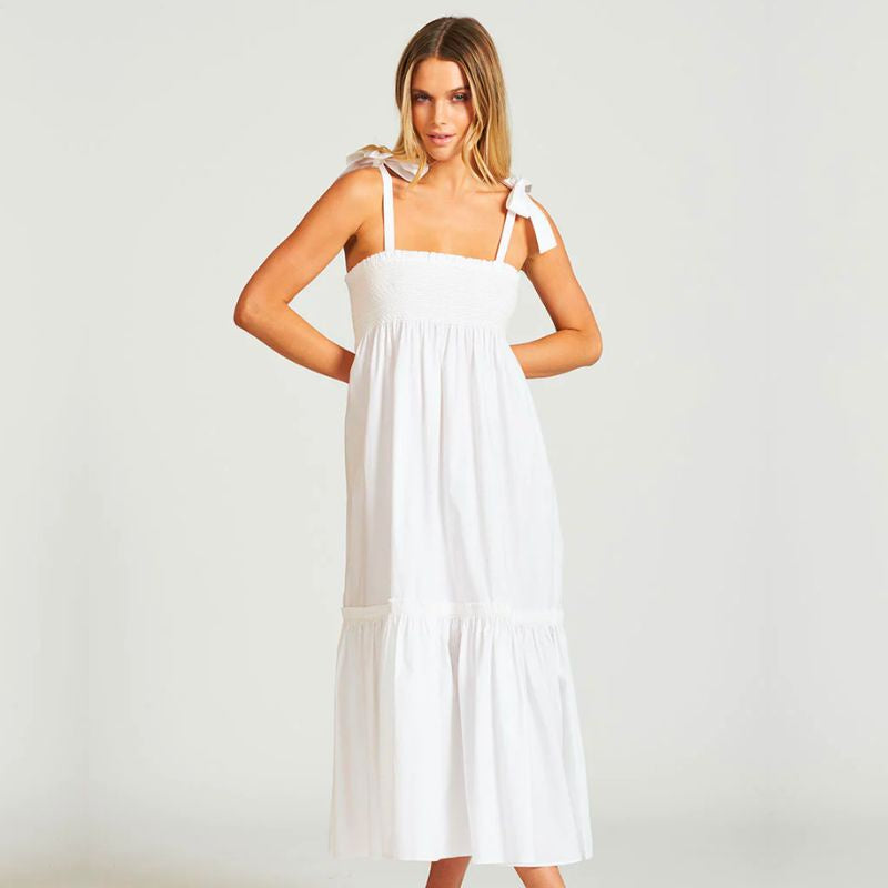 Shirty | The Skirt Dress - White