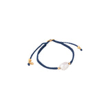 Fairley | Pearl Rope Bracelet - Navy