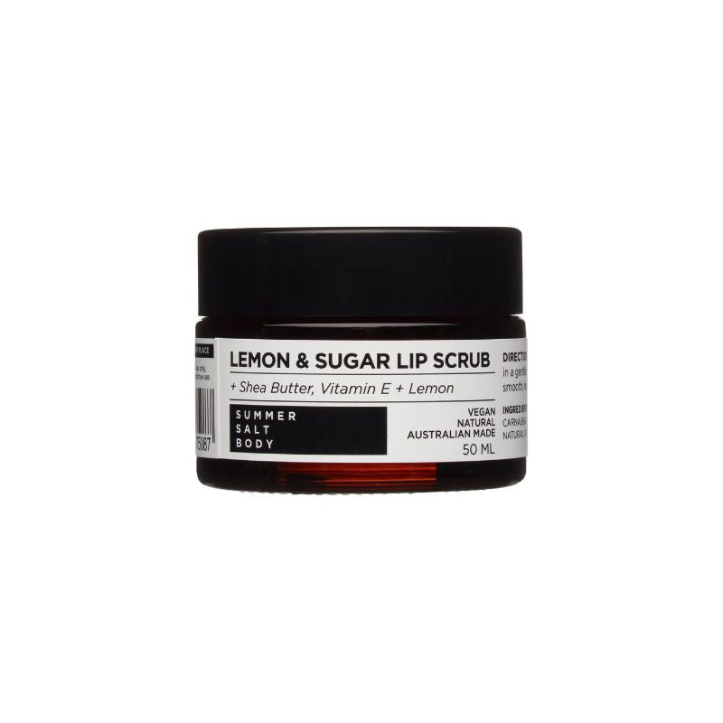 Summer Salt Body | Lemon & Sugar Lip Scrub 50ml