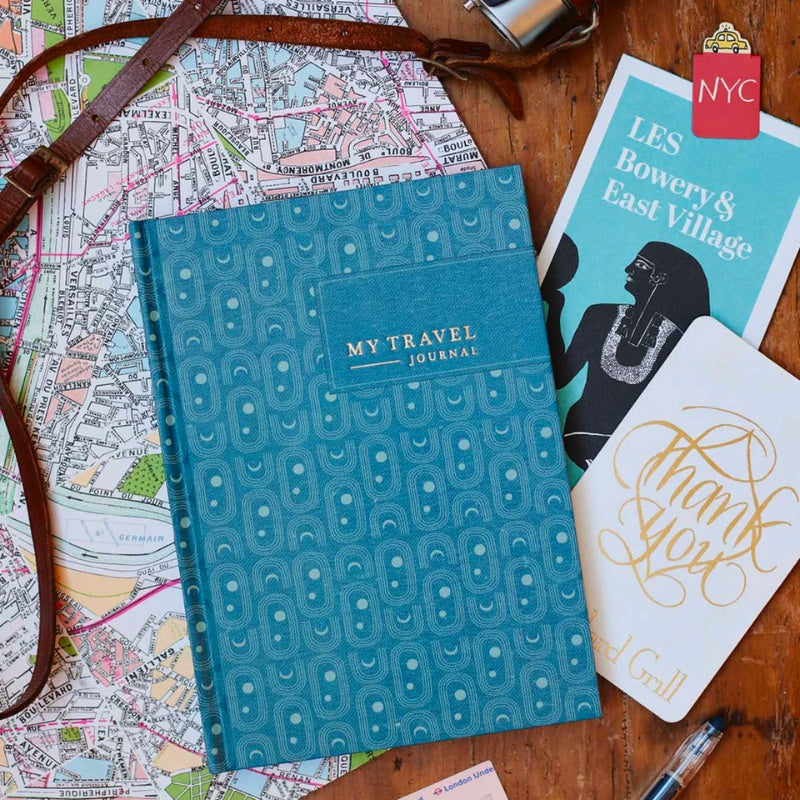 Write To Me | My Travel Journal. Blue