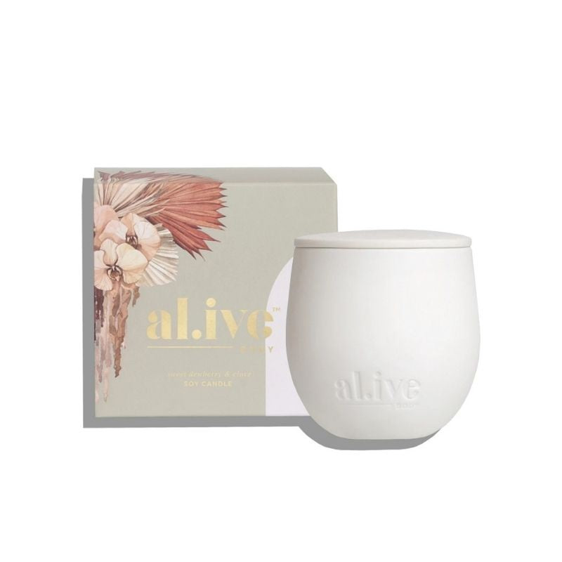 al.ive | Sweet Dewberry & Clove Soy Candle