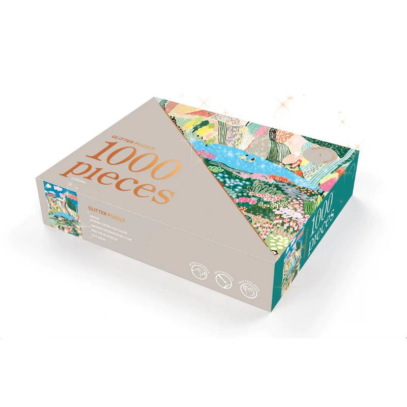 Journey of Something | 1000 Piece Glitter Puzzle - Laguna