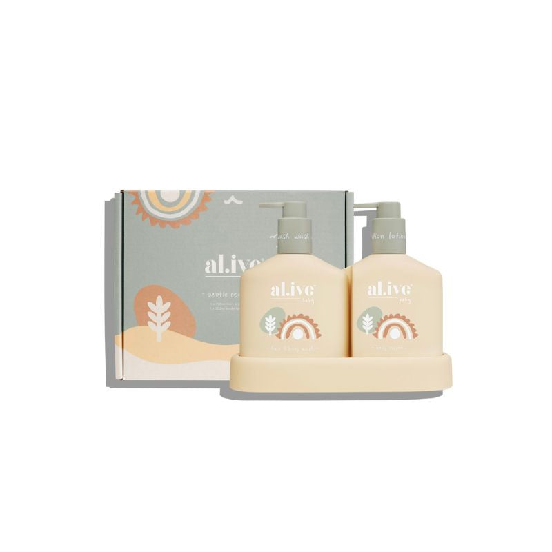 Al.ive | Baby Hair & Body Duo + Tray - Gentle Pear