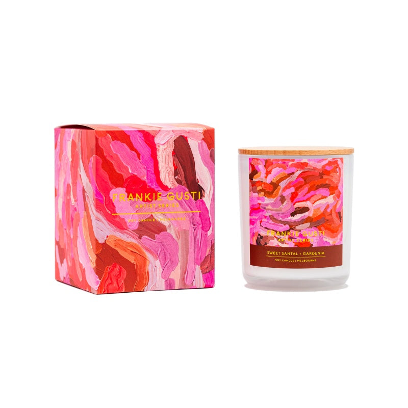 Frankie Gusti | Artist Series Candle - Sweet Santal + Gardenia