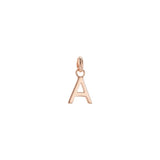 Kirstin Ash | Outline Initial - 18k Rose Gold Vermeil