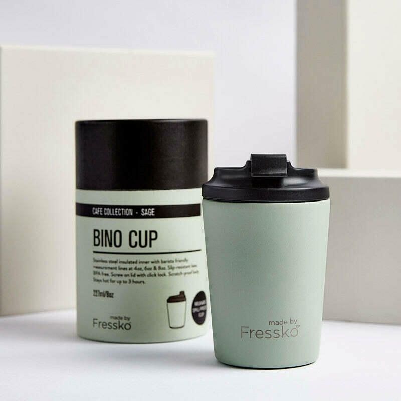 Made By Fressko | Sage BINO Stainless Steel Reusable Cup 230ml