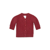 Toshi | Andy Organic Cardigan - Rosewood