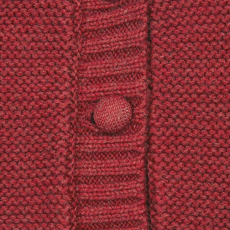 Toshi | Andy Organic Cardigan - Rosewood