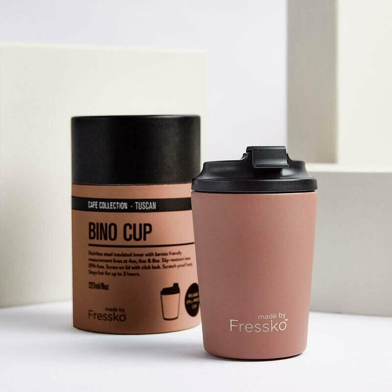 Made By Fressko | Tuscan BINO Stainless Steel Reusable Cup 230ml