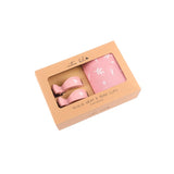 Blush Nature Muslin Wrap & Blush Pram Clip Pack